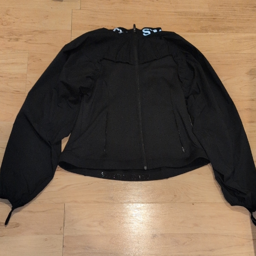 Sweaty Betty Black Jacket with Silver Accents